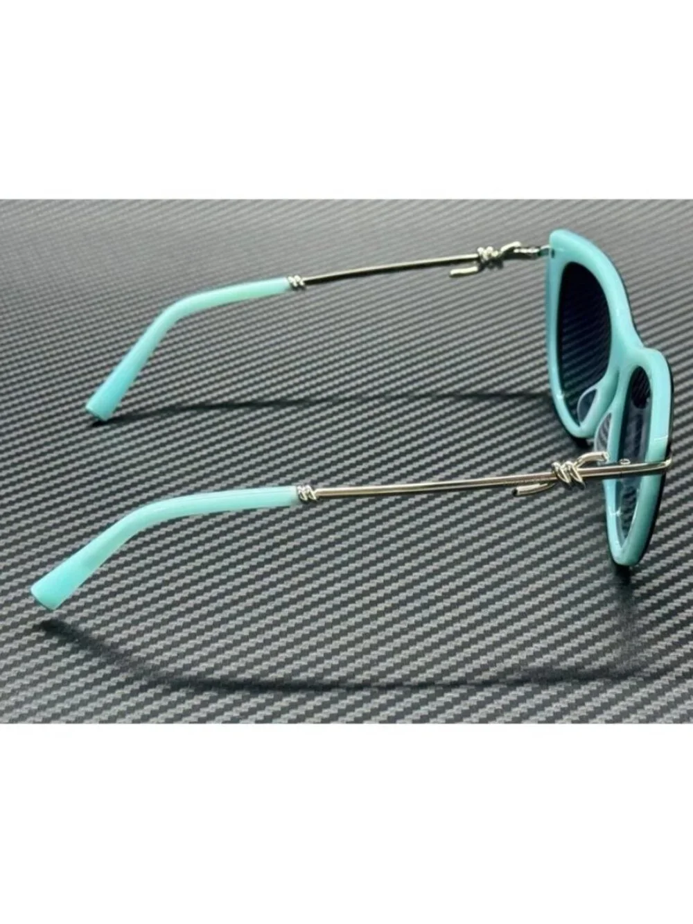 New Tiffany & Co. Women Black Silver Sunglasses -16-145